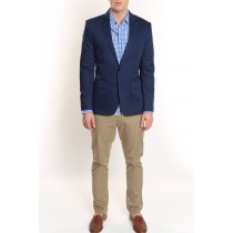 Stretch Cotton Blazer